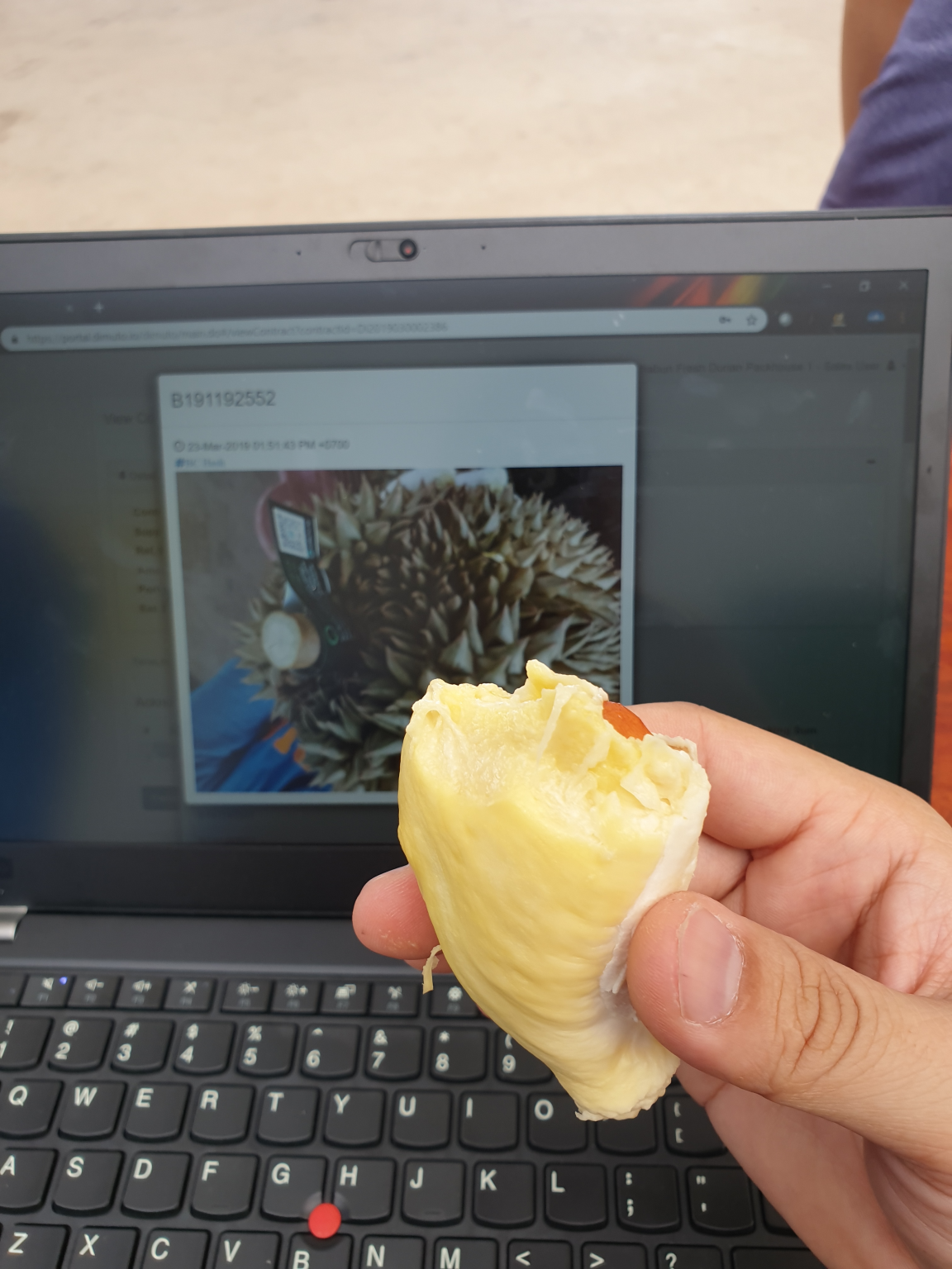 Financing The World’s First Blockchained Durians Queen Frozen Fruit